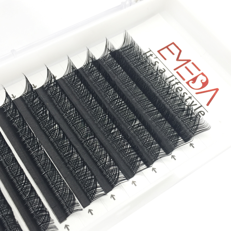 Fashion 0.07mm Thickness YY Volume Eyelash Extensions with Private Label YY60